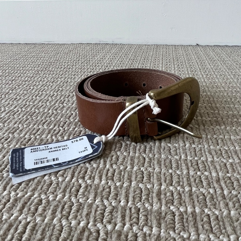 Amsterdam Heritage Luxe Leather Belt